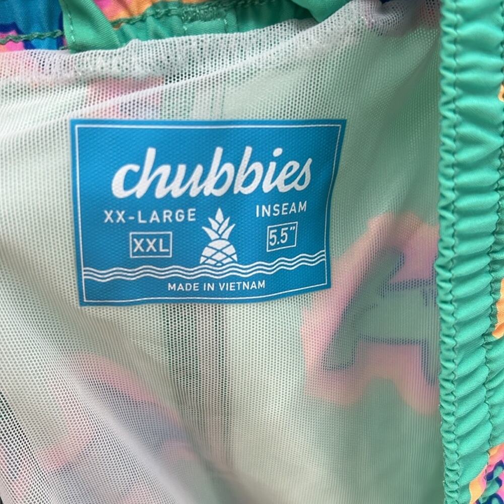 Chubbies Classic Swim Trunks - The Apex Swimmers 5.5" - XXL - New with tags - Picture 5 of 8